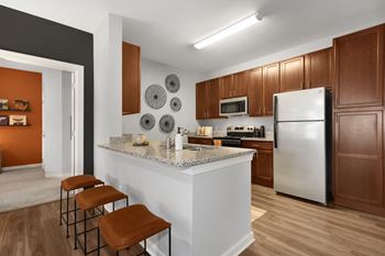 All Electric Kitchen at Abberly Avera Apartment Homes by HHHunt, Virginia, 20109